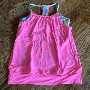 Ivivva pink tank top
